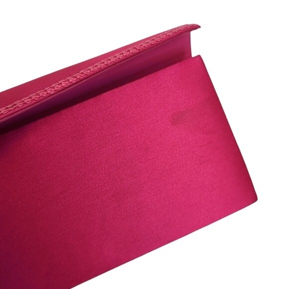 Y2K Pink Sequined Boxy Clutch Purse - Picture 7 of 7